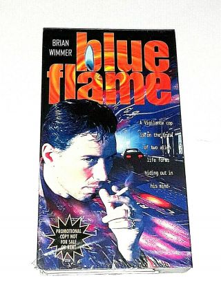 Vintage 1995 Blue Flame Promo Screener Vhs Kerri Green Brian Wimmer Drama Vguc