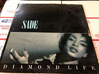 Sade ‎– Diamond Life Lp Debut 1985 Fr 39581 Album Vintage Vinyl