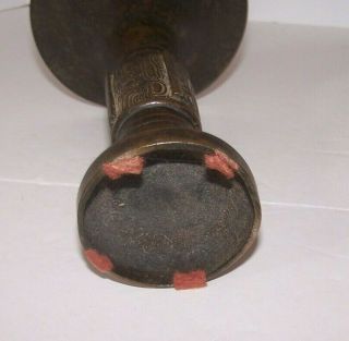 Early Chinese Bronze Altar Vase 6