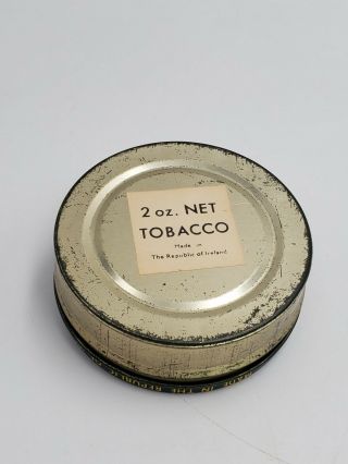 Vintage Irish Pipe Tobacco Tin Mick McQuaid Republic of Ireland P.  J.  Carroll 3