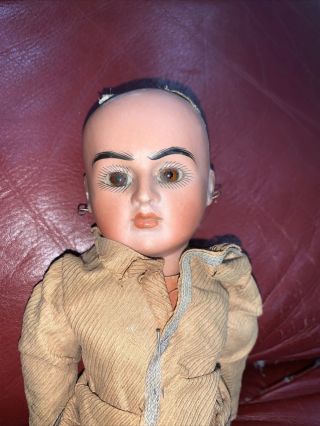 Antique Bahr & Proschild 244 Bisque Head Doll Indian Native American