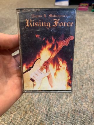 Vintage 90s Yngwie Malmsteen Cassette Tape 1990 Hard Classic Rock Metal Radwood