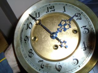 Antique - Gustav Becker - 3 Wt - Vienna Regulator Clock Movement - Complete - E591