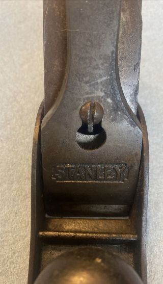 Antique Vintage Stanley No.  2 Smooth Bottom Plane Woodworking Carpentry Tool 3