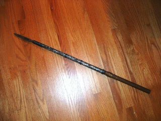 [sf068] Japanese Samurai Sword: Yari Spear Blade And Pole