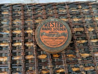Vintage Tin - Kester Rosin - Core Radio Solder 2