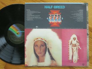 Rare Vintage Vinyl - Cher - Half Breed - MCA Records MCA - 2104 - NM 2