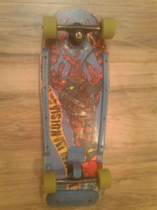 Vintage Vision Lobster Tail Complete Skateboard With Powell Peralta G - Bones