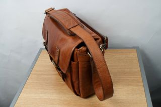 Ona Prince Street Messenger Camera Bag Antique Cognac Leather 2