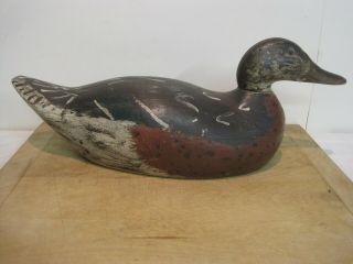 Mason Premier Grade Hen Mallard Wooden Duck Decoy 3