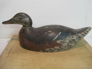 Mason Premier Grade Hen Mallard Wooden Duck Decoy 4