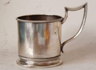 Antique Russian 84 Mark Silver Tea Glass Holder St.  Peterburg A.  Martianov c.  1900 3