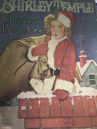 Vintage Shirley Temple Christmas Book