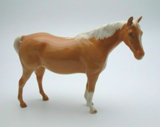 Vintage Beswick Palomino Horse - Gloss Arab 4 3/4  - Perfect