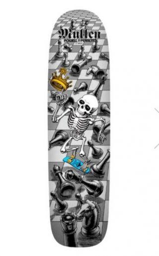 Powell Peralta Bones Brigade Series 12 Rodney Mullen Chess Skateboard Deck