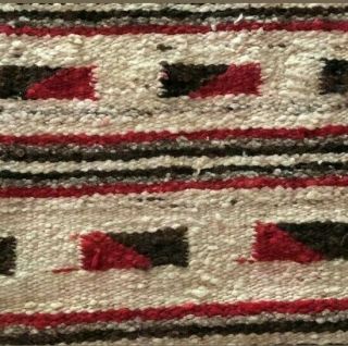 Antique Navajo Rug Germantown Saddle Blanket Throw Native American Indian Bayeta 3