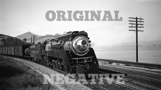 Orig 1953 Negative - Southern Pacific Sp Gs - 4 4 - 8 - 4 4431 California Railroad Ca