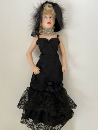 Vintage Effanbee Mae West 17 " Doll - 1982 Legends Series
