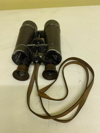 Vintage Emil Busch Prisma Terlux 9x German Binoculars.  Freepost