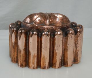 Antique Victorian Boyd & Son Copper Jelly Mold Mould - 81753 3