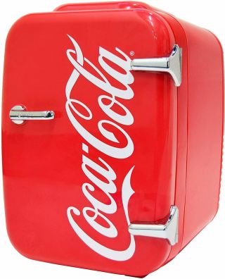 Coca - Cola Vintage Chic 4l Cooler/warmer Mini Fridge (4 Liter / 6 Can)