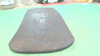 Vintage - Antique - - No - Name - Single Bit Axe Head - Good Shape But Pitted - Wide