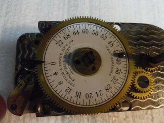 Antique Yale & Towne Safe 72 Hour Vault Time Lock Clock Movement Mechanism