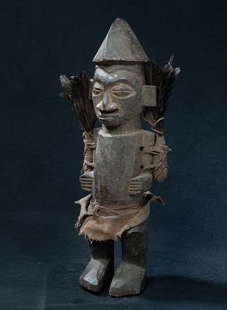 Teke Fetish Figure,  Democratic Republic Of Congo,  Gabon,  African Tribal Art.