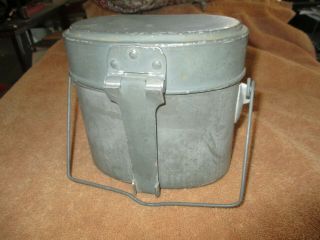 Vintage Old East German Mess Kit.  Two Piece