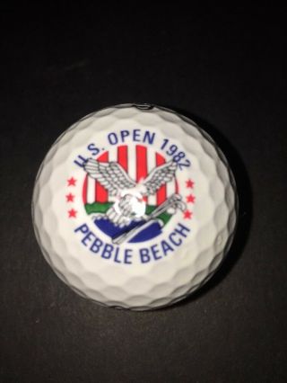 Vintage Us Open 1982 Pebble Beach Golf Ball
