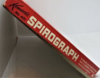 VINTAGE 1967 KENNER ' S NO.  401 SPIROGRAPH DRAWING PATTERNS TOY.  B404 2