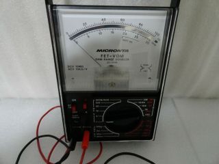 Vintage Radio Shack Micronta 22 - 209A FET - VOM Multitester 3