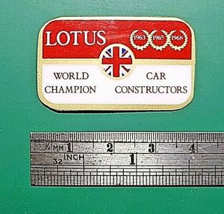 Gold Leaf Team Lotus Vintage Sticker