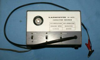 Vintage Lafayette 99 - 5022 Capacitor Checker Tester