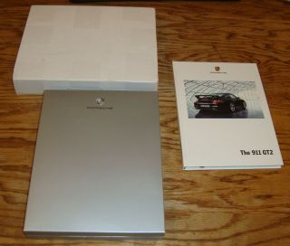 2008 - 2009 Porsche 911 Gt2 Hardcover Sales Brochure W Case