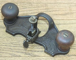 Type 6 1902 - 1905 Stanley No.  71 Open Throat Router Plane - Antique Hand Tool