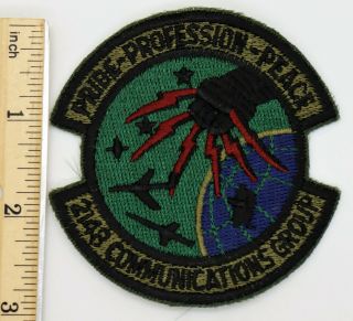 Us Air Force 2148 Communications Group Patch Vintage Usaf