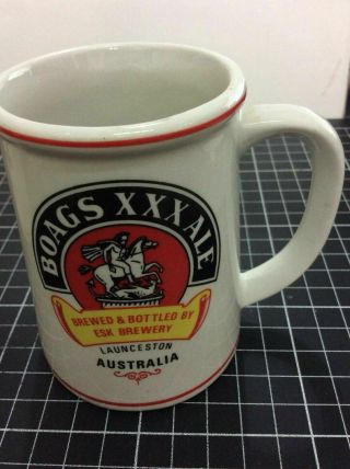 Vintage 1984 Franklin Porcelain Great Australian Boags Xxx Ale Beer Mug