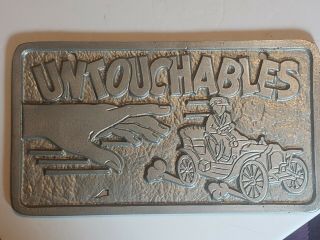 Vintage Untouchables Car Club Plaque Plate By Speed Gems