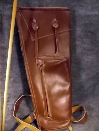 Kwikee Kwiver Arrow Quiver By Acme Release Vintage Leather