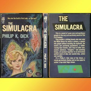 The Simulacra Philip K Dick Ace Books 1st Ed Emsh Sci - Fi Vintage Paperback