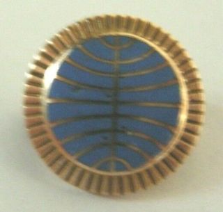 Pan Am Airlines 10k Gold Service Pin - Paa - Pb