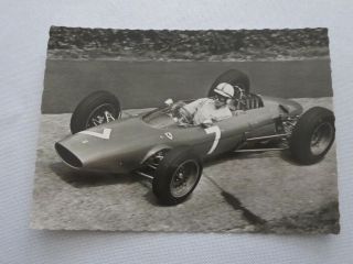 Vintage John Surtees Ferrari Racing Car Postcard Formula One F1 Grand Prix