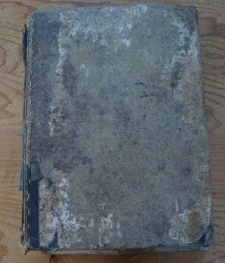 P66 - Victorian Album - Antique Scrapbook - 1860s - 80 Pages - Early Cuttings