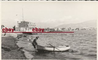 Greece Piraeus Faliro Vintage Real Photo