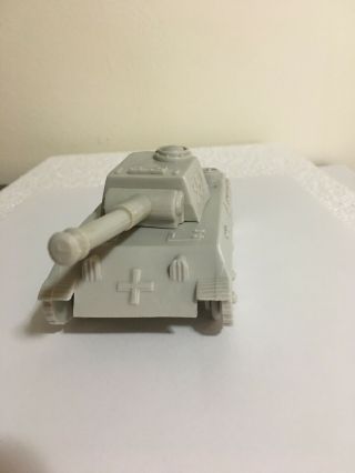Vintage Marx Desert Fox/battleground German 351 Tank