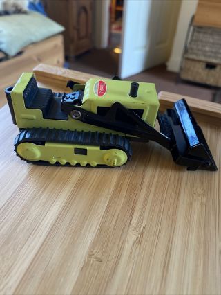 Vintage TONKA TOY Lime Green T6 Digger 2