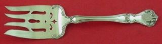 Buckingham By Gorham Sterling Silver Cold Meat Fork W/ Bar Large Pierced 9 "