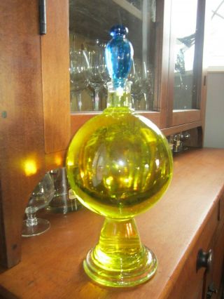 Pharmacy Show Globe Apothecary Showglobe Glass Bottle Pharmacist Display Jar