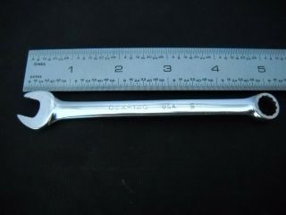 Vtg Snap On Oex - 120 Usa 3/8 " Full Polish 12 Pt Combination Wrench